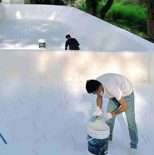 安吉名宿微水泥泳池项目